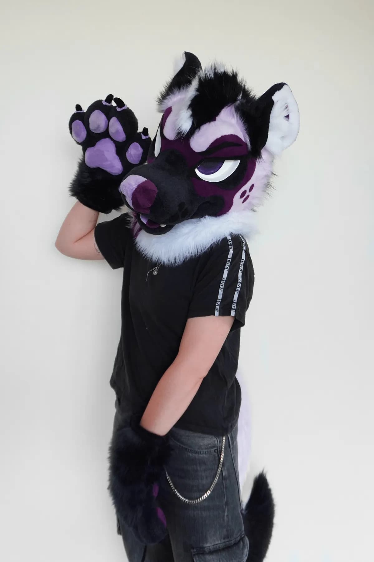 Freyr, a custom fursuit by Chilli Tiger Creations, photo 16 of 16