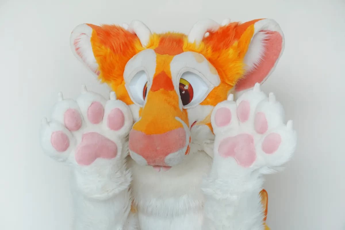 Gochu, a custom fursuit by Chilli Tiger Creations, photo 3 of 20