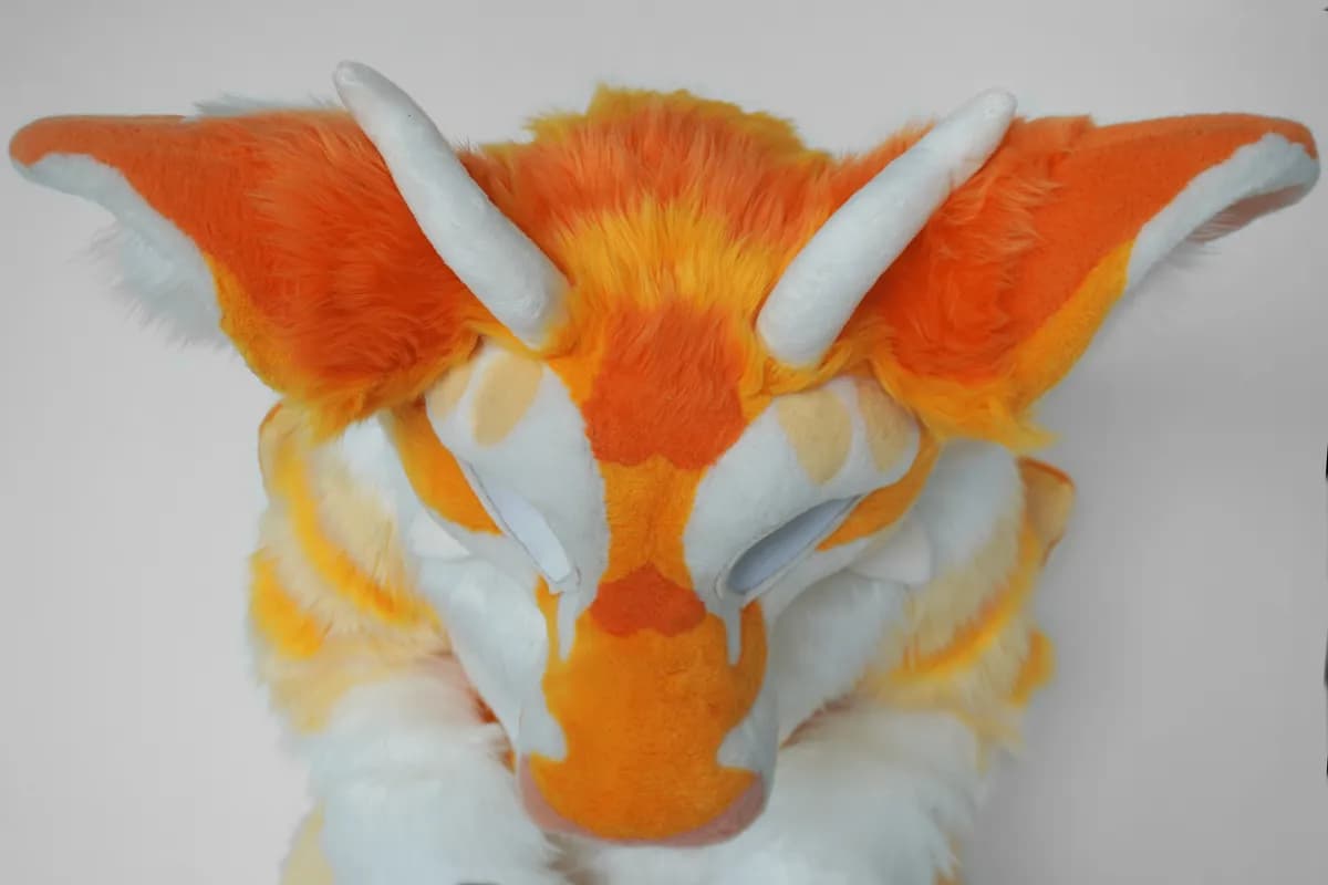 Gochu, a custom fursuit by Chilli Tiger Creations, photo 6 of 20