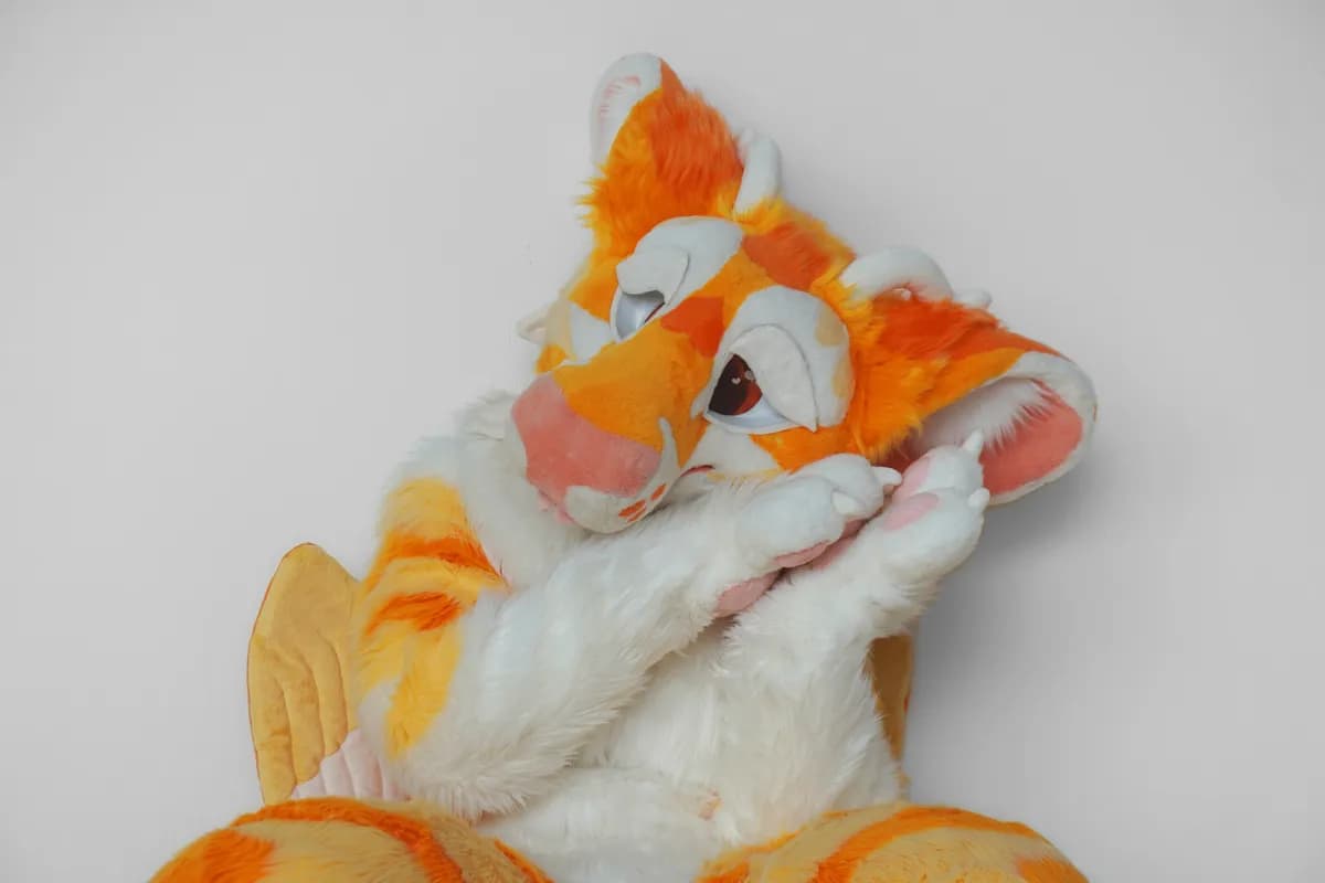 Gochu, a custom fursuit by Chilli Tiger Creations, photo 7 of 20