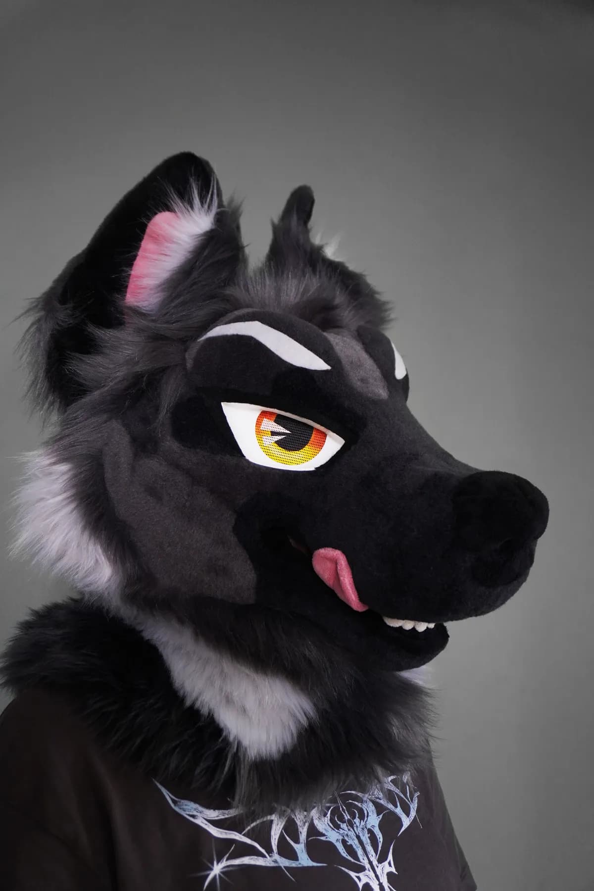Kuro, a custom fursuit by Chilli Tiger Creations, photo 6 of 15