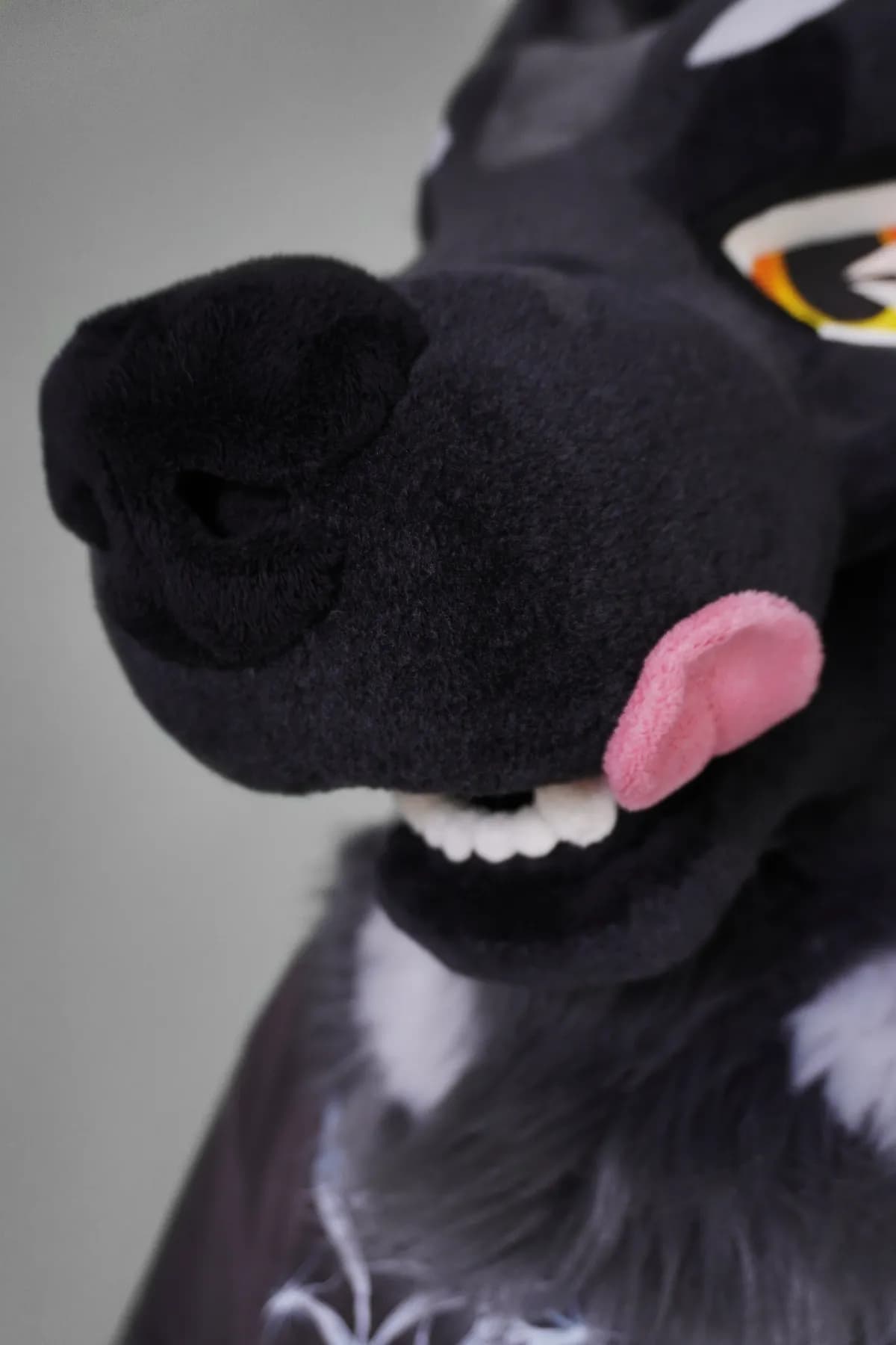 Kuro, a custom fursuit by Chilli Tiger Creations, photo 8 of 15