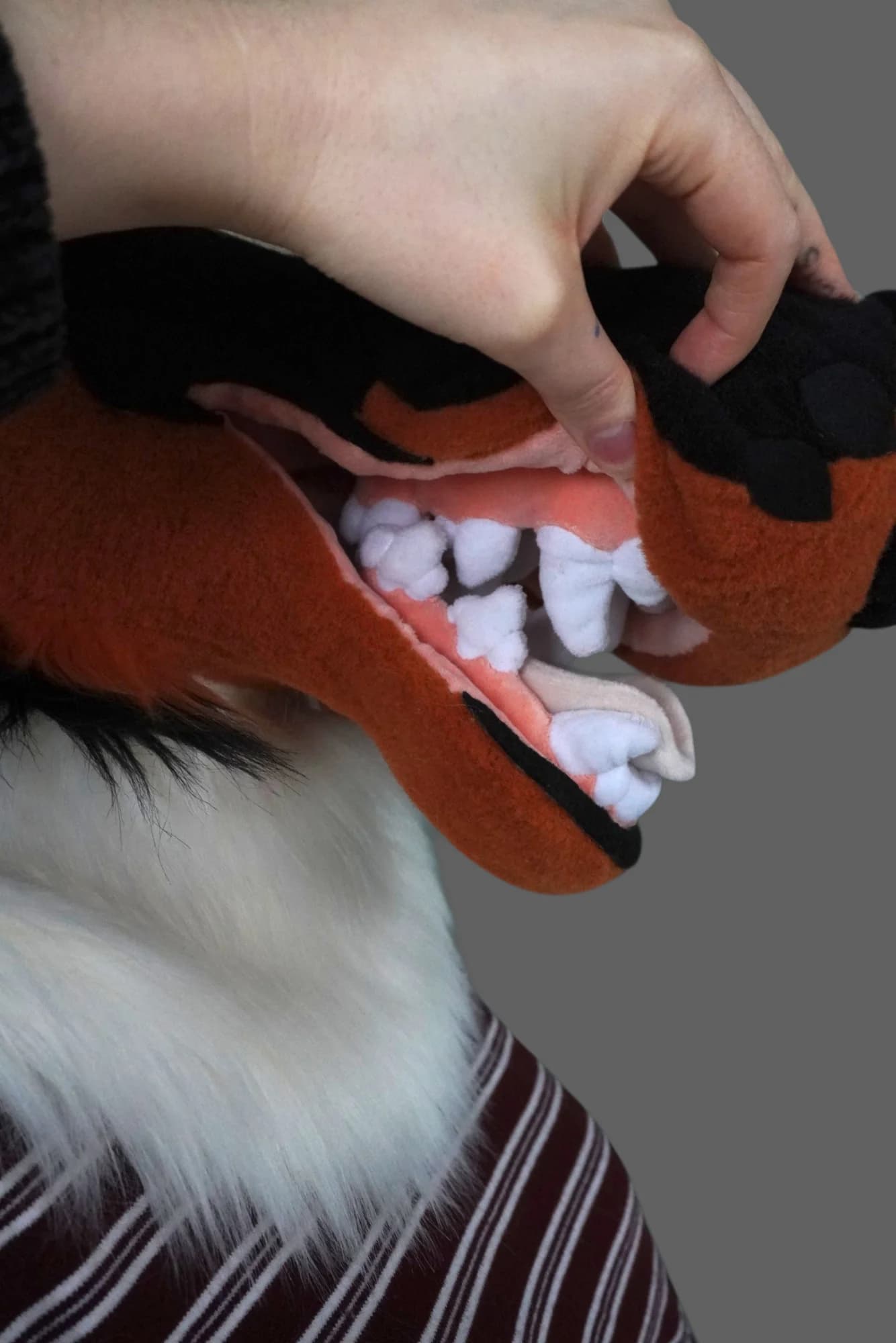 Drousy, a custom fursuit by Chilli Tiger Creations, photo 3 of 13