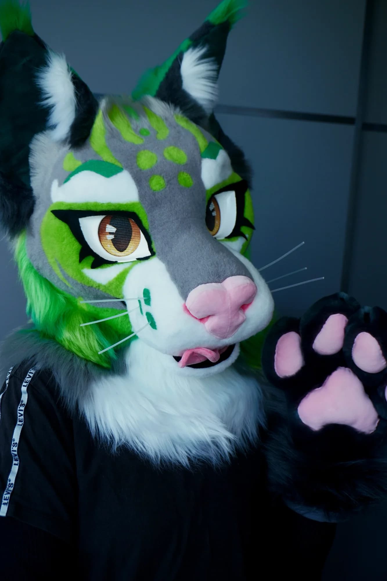Beleth, a custom fursuit by Chilli Tiger Creations, photo 8 of 13